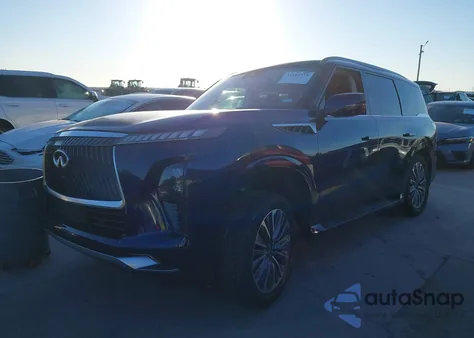 2025 Infiniti Qx80 Luxe Awd из США, поврежденный, VIN JN8AZ3BE2S9700822